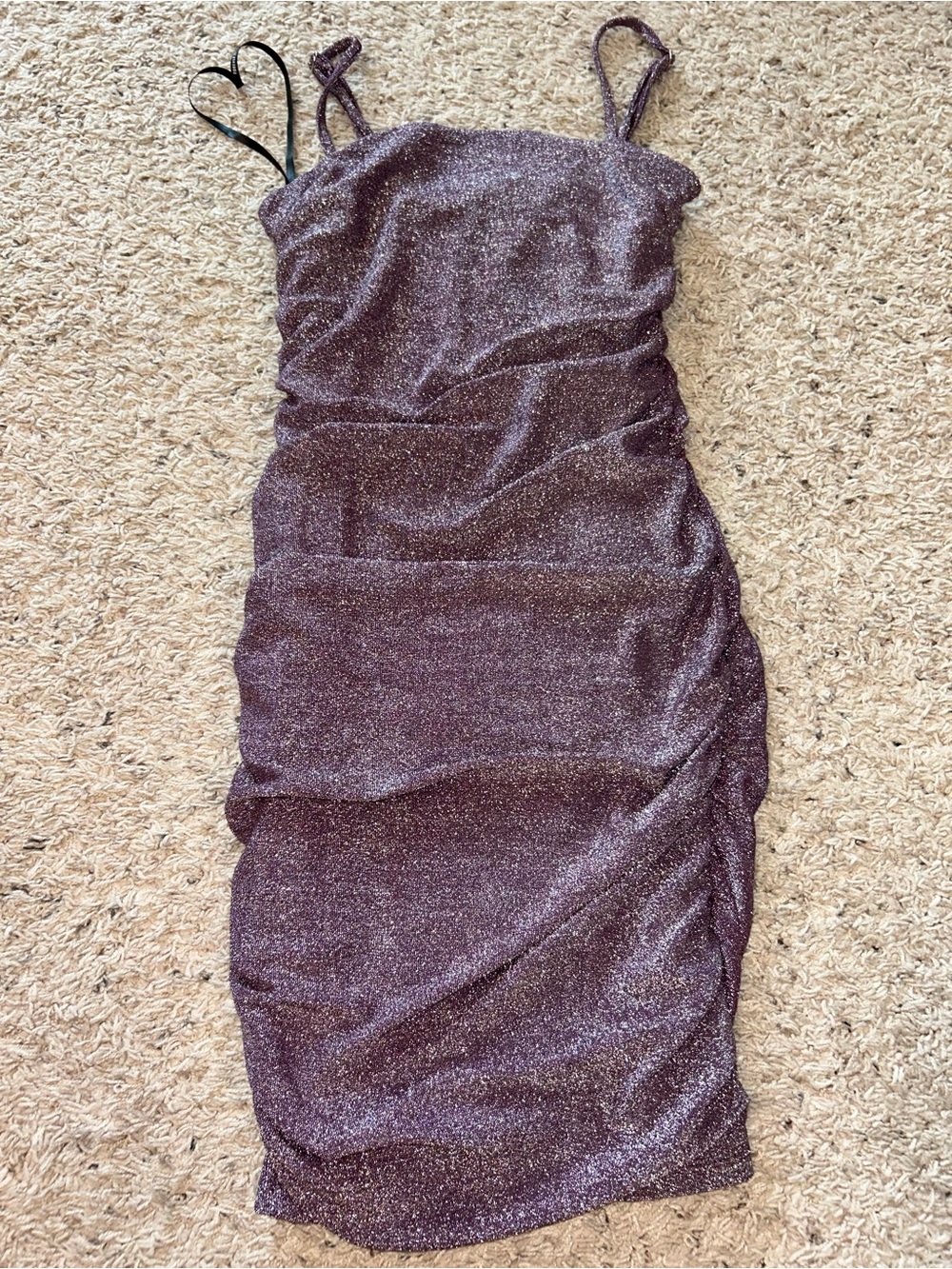 Forever 21 Shimmery Purple Dress